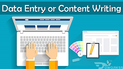 writing and data entry
