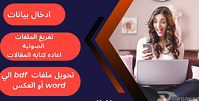 مدخل بيانات اون لاين