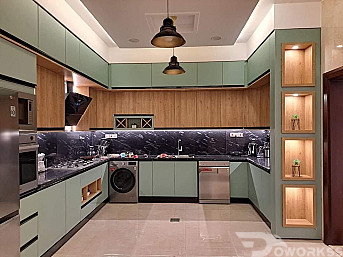 تصميم وتصنيع وتنفيذ احدث المطابخ وخزانات الملابس وديكور الاخشاب