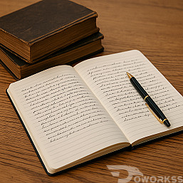 كتابة مقالات وروايات وحكايات وقصص وشرح كلمات