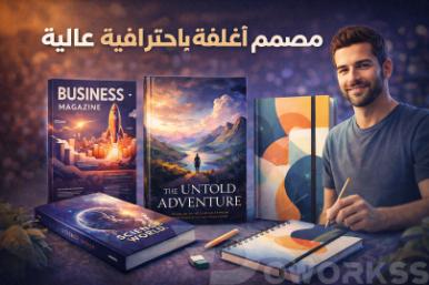 تصميم أغلفة احترافية تعكس هوية المحتوى
