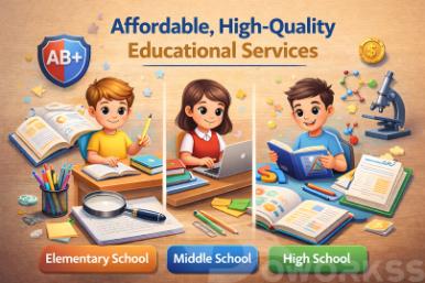 Affordable Academic Support for All School Levels