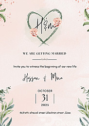 designing marriage cards .